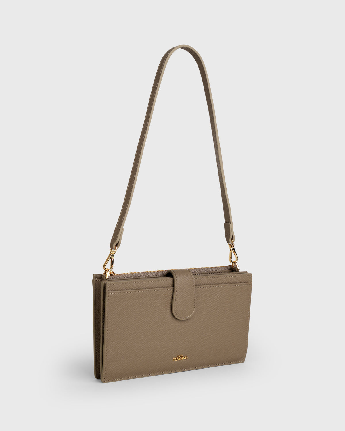 Vela Travel Wallet (Taupe)