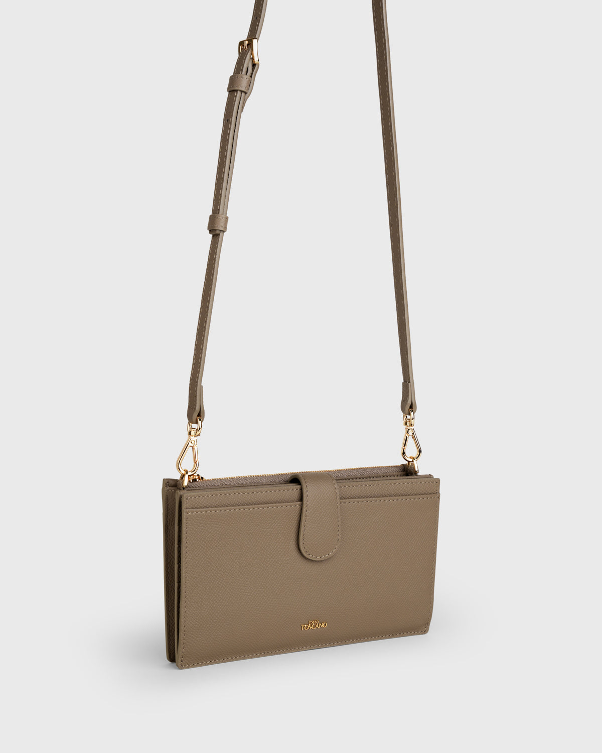 Vela Travel Wallet (Taupe)