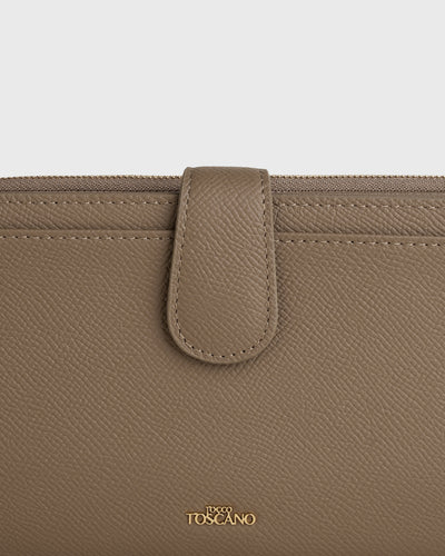 Vela Travel Wallet (Taupe)