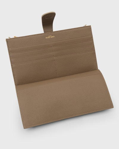 Vela Travel Wallet (Taupe)