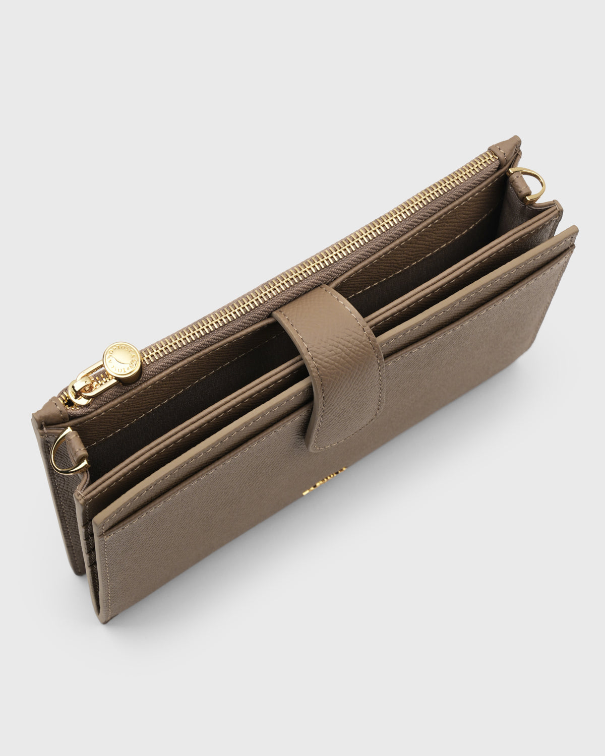 Vela Travel Wallet (Taupe)