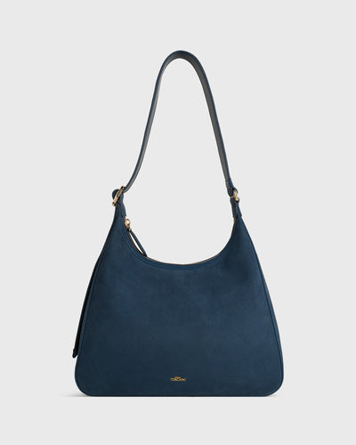 Carin Shoulder Bag (Blueberry)
