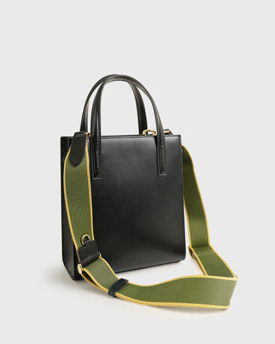 Brooklyn Webbing Bag Strap (Black)