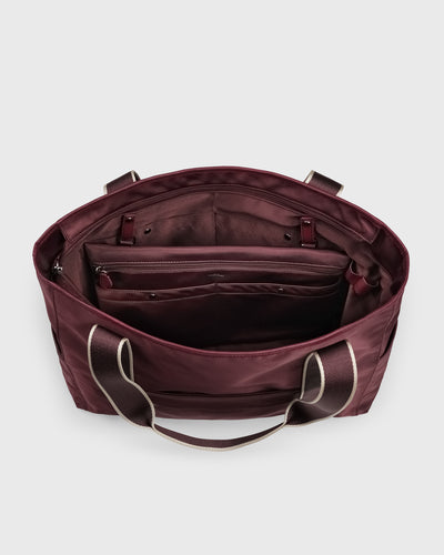 Vivi Tote	(Plum)