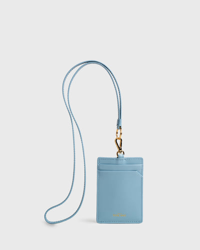 Jennie Cardholder with Lanyard (Sky)
