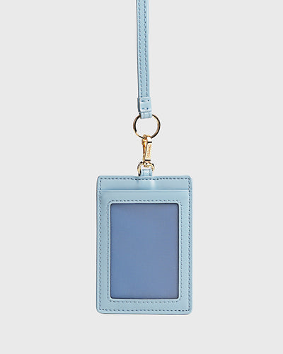 Jennie Cardholder with Lanyard (Sky)