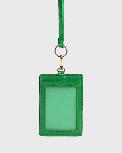 Jennie Cardholder with Lanyard (Bold Green)