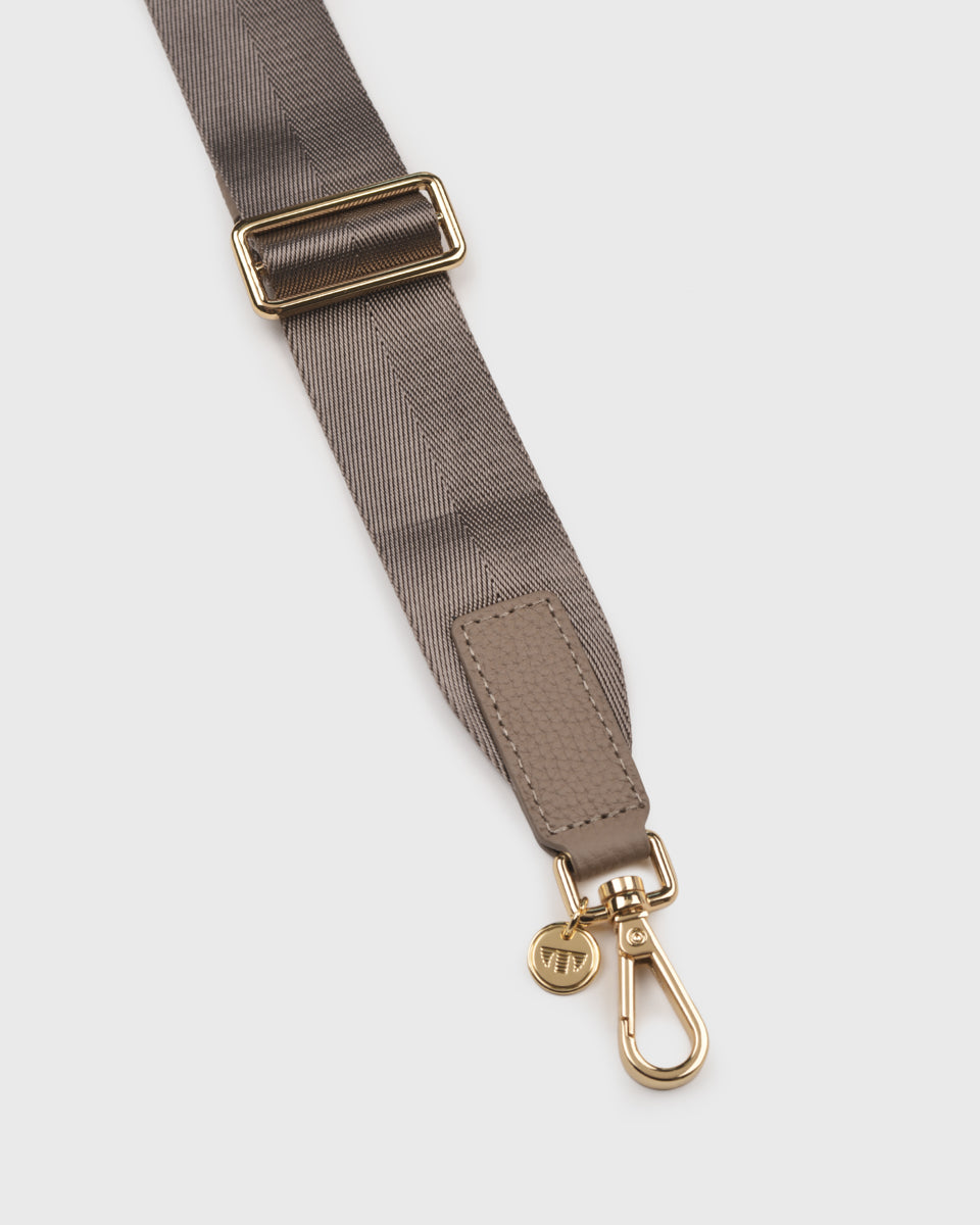 Webbing Bag Strap (Grey) - Tocco Toscano