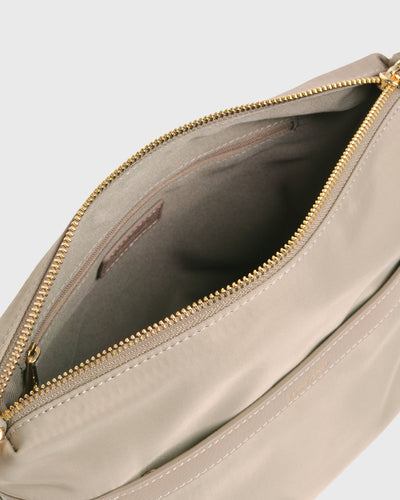 Aimee Mini Travel BiB (Taupe)