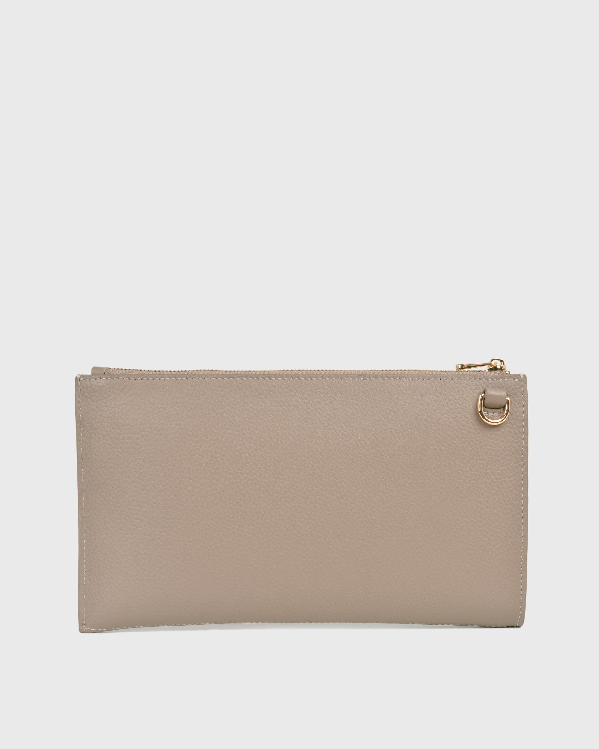 Aimee Wristlet Clutch (Taupe)