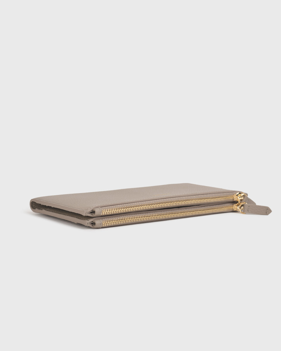 Aimee Long Wallet (Taupe)
