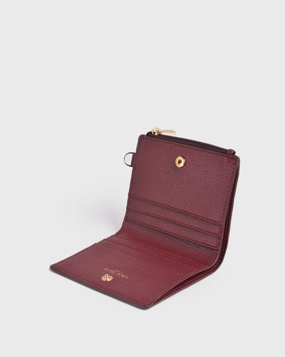 Aimee Bifold Wallet (Burgundy)
