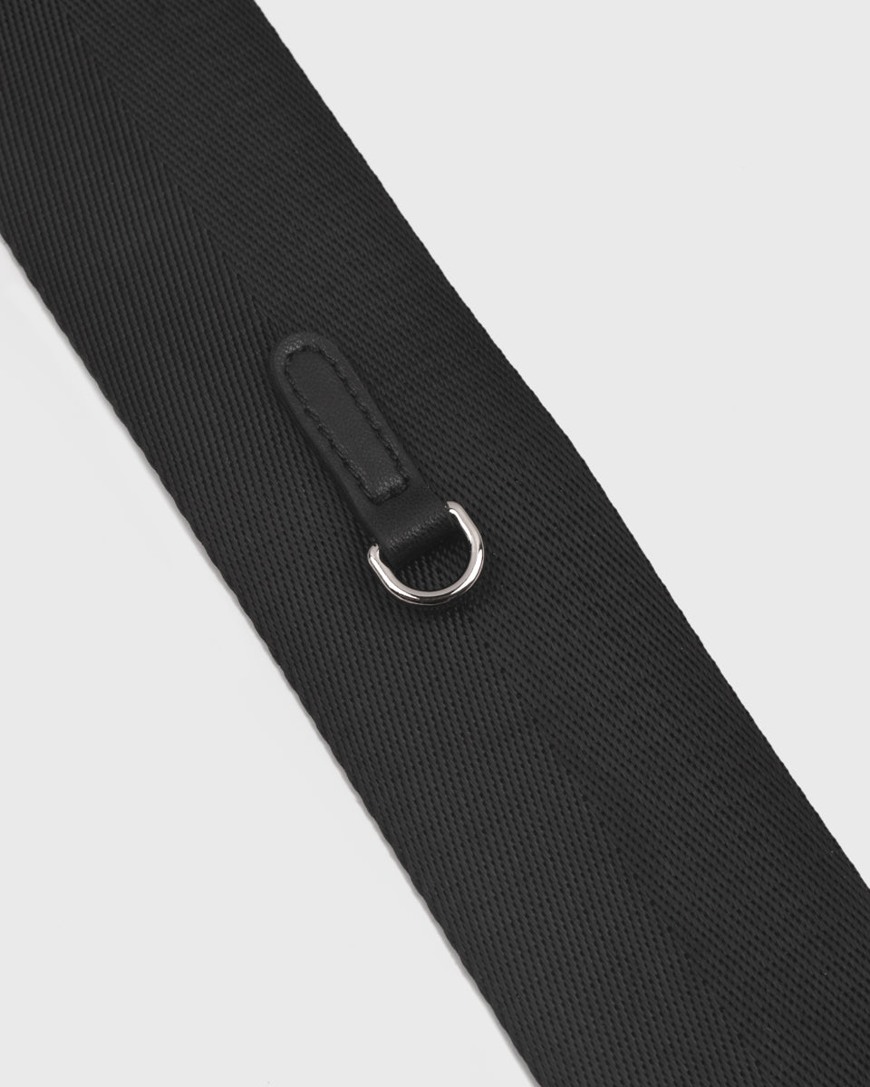 TOS x SIA Seat Belt Bag Strap (Black/Black)