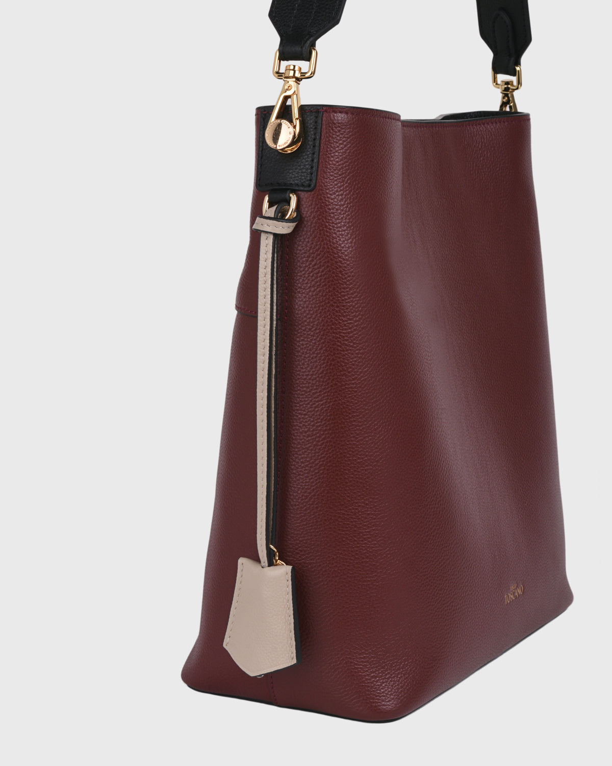 Leather Bag Charm, Luna Charm A3