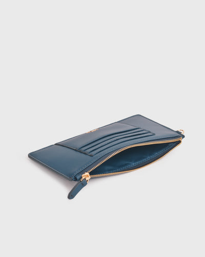 Iduna Slim Card Wallet (Cobalt)