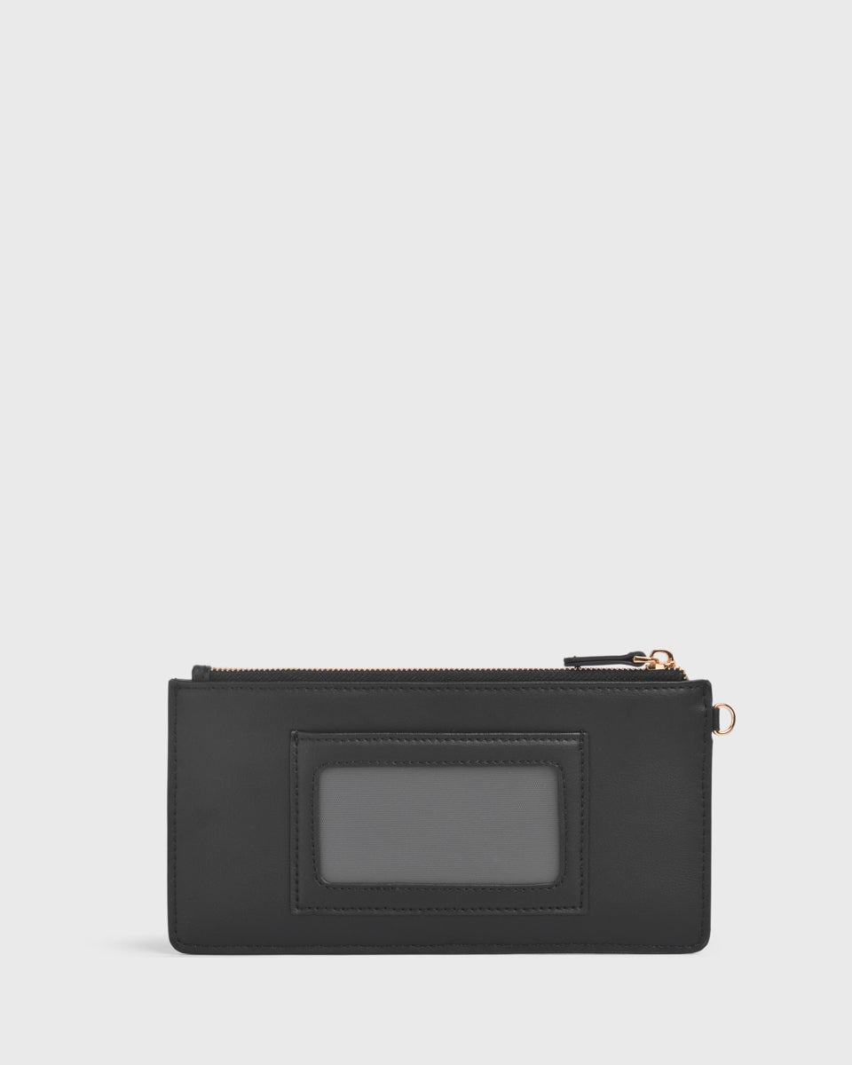 Iduna Slim Card Wallet (Black)
