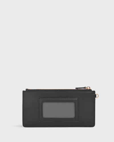 Iduna Slim Card Wallet (Black)