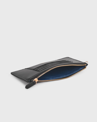 Iduna Slim Card Wallet (Black)