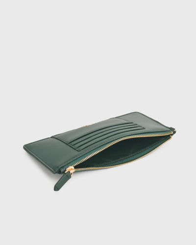 Iduna Slim Card Wallet (Forest)