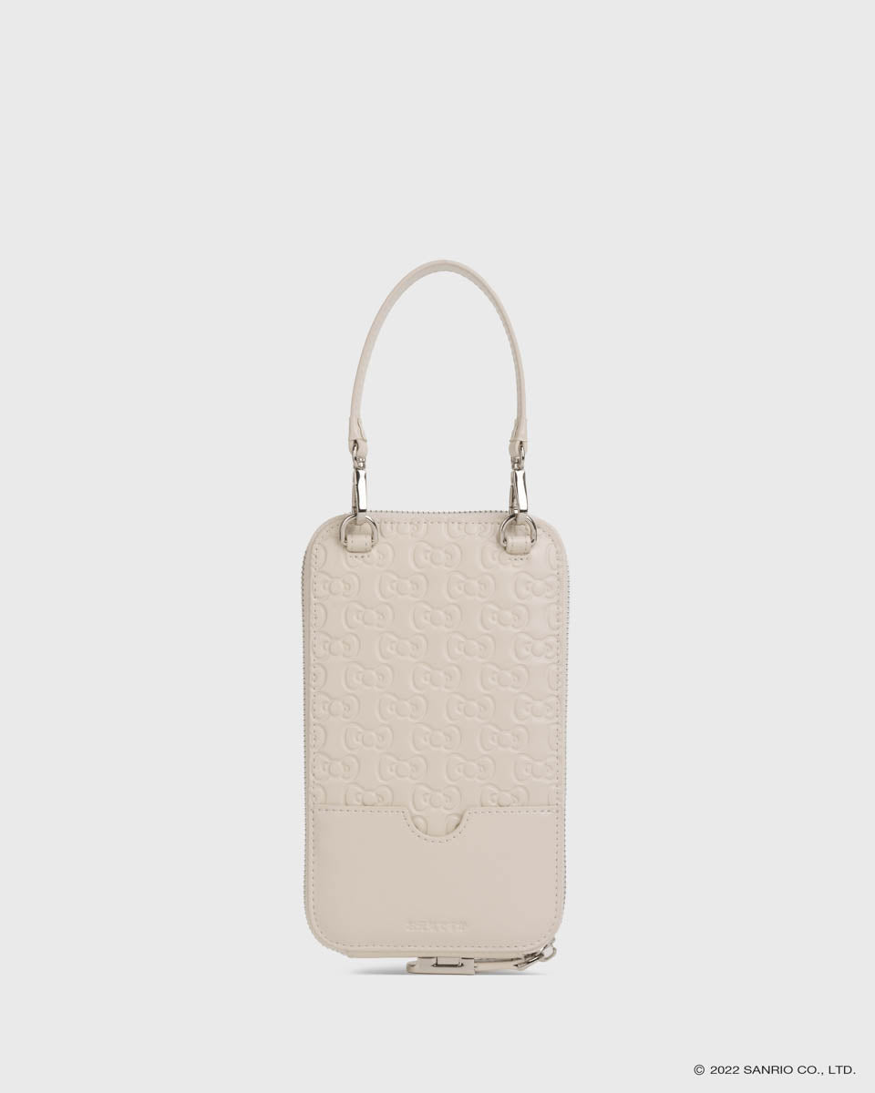 TOS x Hello Kitty Mobile Phone Bag (Cream) | [Sold Out]