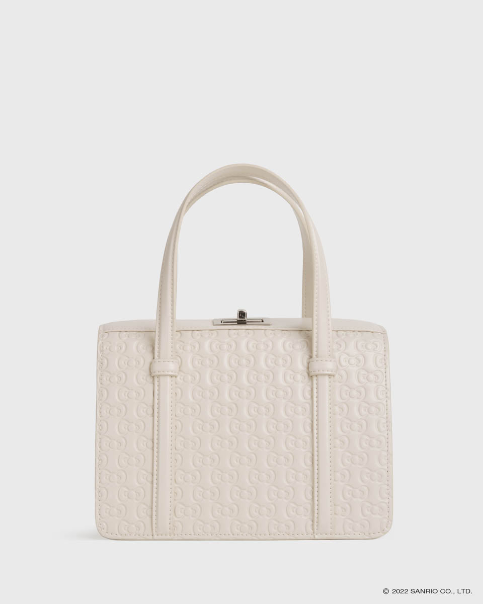 TOS x Hello Kitty Satchel (Cream) | [Sold Out]