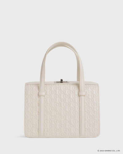 TOS x Hello Kitty Satchel (Cream) | [Sold Out]