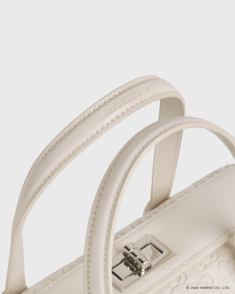 TOS x Hello Kitty Satchel (Cream) | [Sold Out]