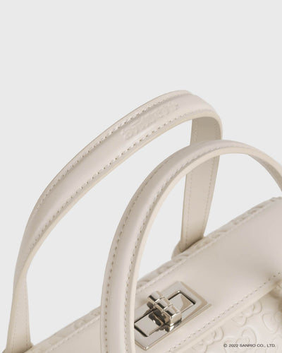 TOS x Hello Kitty Satchel (Cream) | [Sold Out]