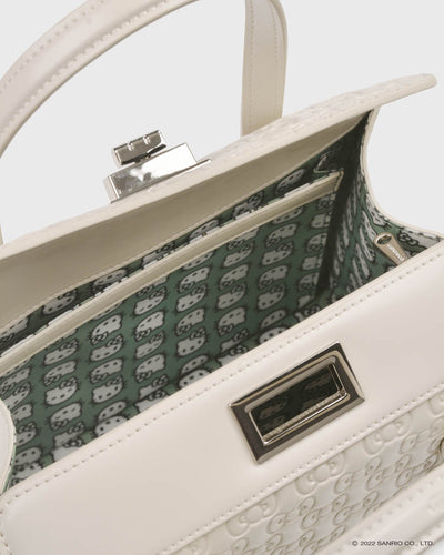 TOS x Hello Kitty Satchel (Cream) | [Sold Out]