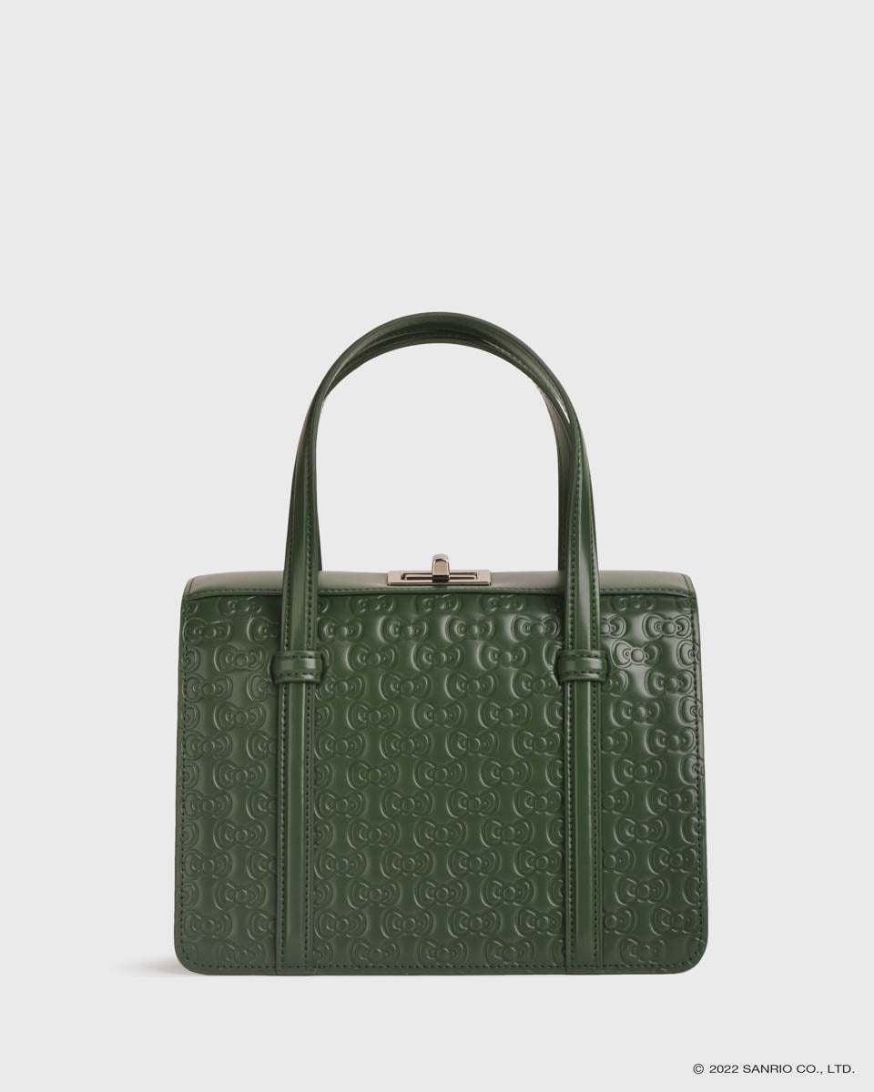 TOS x Hello Kitty Satchel (Forest) | [Sold Out]