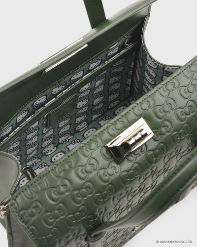 TOS x Hello Kitty Satchel (Forest) | [Sold Out]