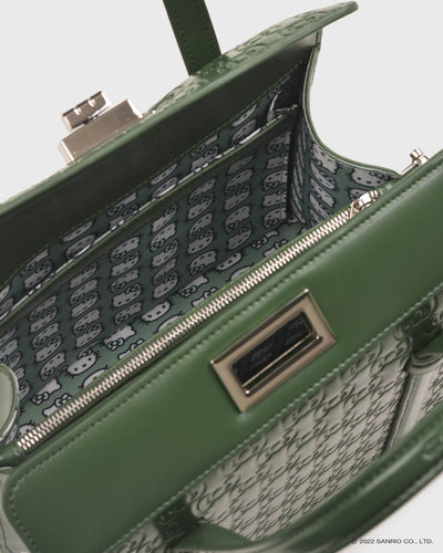 TOS x Hello Kitty Satchel (Forest) | [Sold Out]