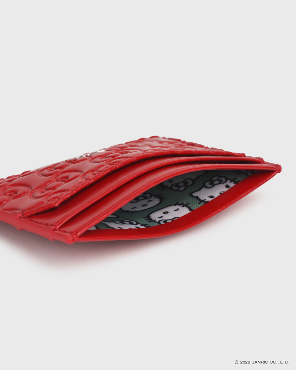 TOS x Hello Kitty Slim Cardholder (Scarlet)