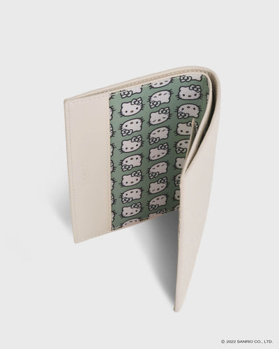 TOS x Hello Kitty Passport Wallet (Cream)
