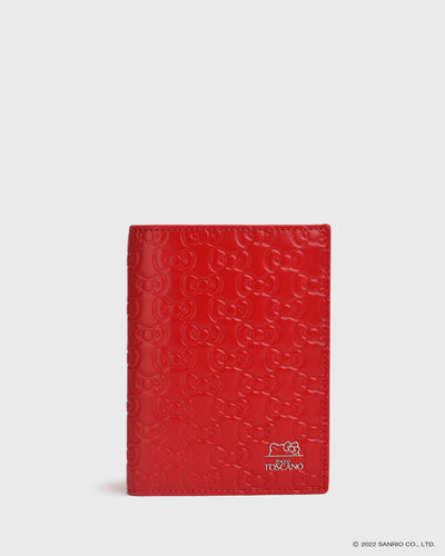 TOS x Hello Kitty Passport Wallet (Scarlet)