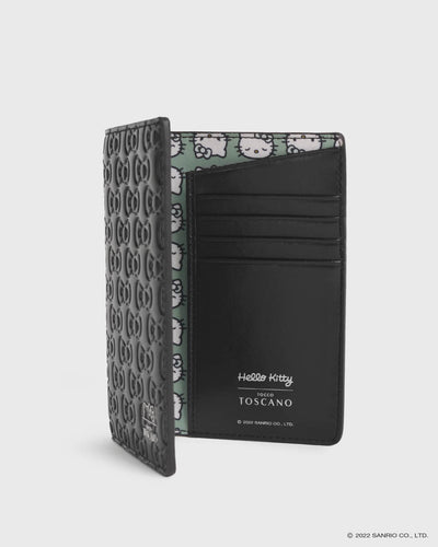 TOS x Hello Kitty Passport Wallet (Black)