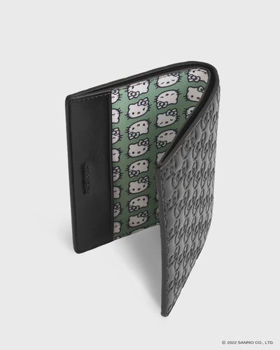 TOS x Hello Kitty Passport Wallet (Black)