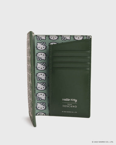 TOS x Hello Kitty Passport Wallet (Forest)