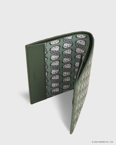 TOS x Hello Kitty Passport Wallet (Forest)