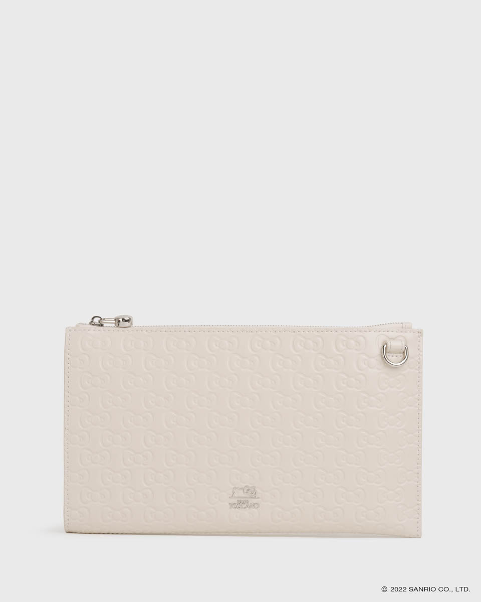 TOS x Hello Kitty Wristlet Clutch (Cream) | [Sold Out]