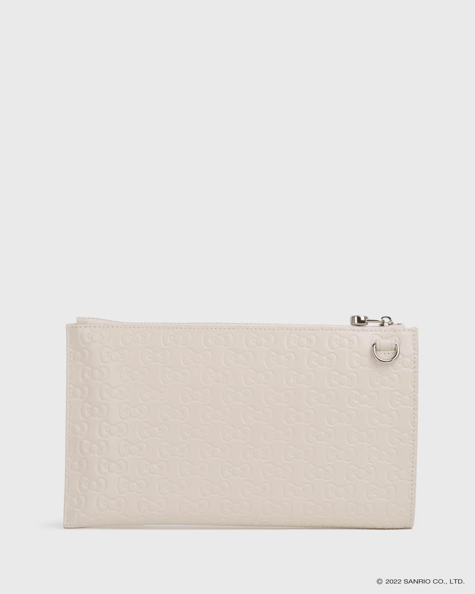 TOS x Hello Kitty Wristlet Clutch (Cream) | [Sold Out]