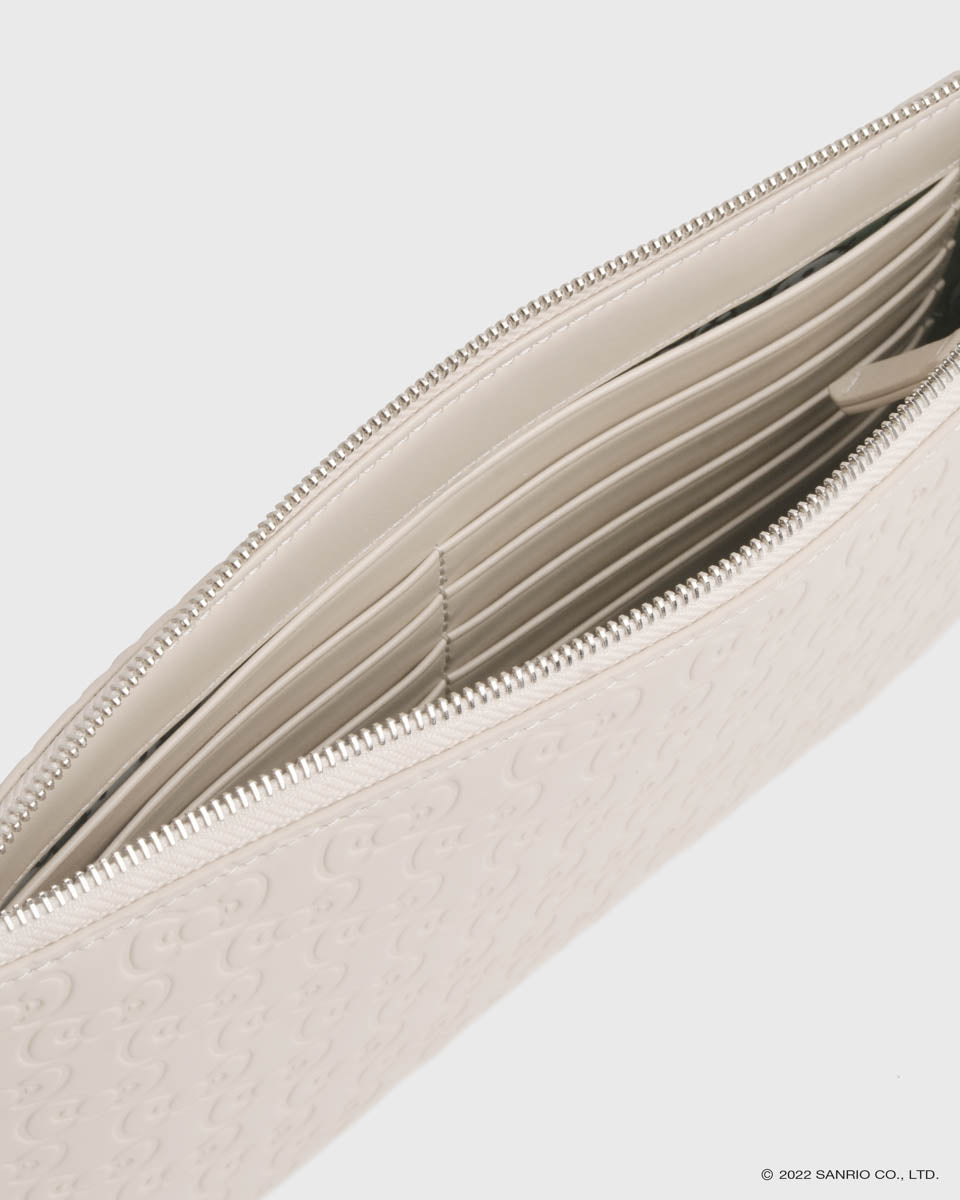 TOS x Hello Kitty Wristlet Clutch (Cream) | [Sold Out]