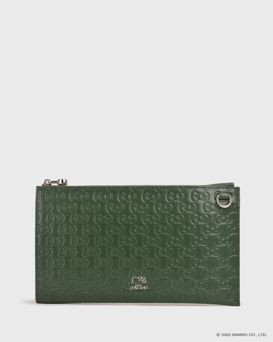 TOS x Hello Kitty Wristlet Clutch (Forest) | [Sold Out]