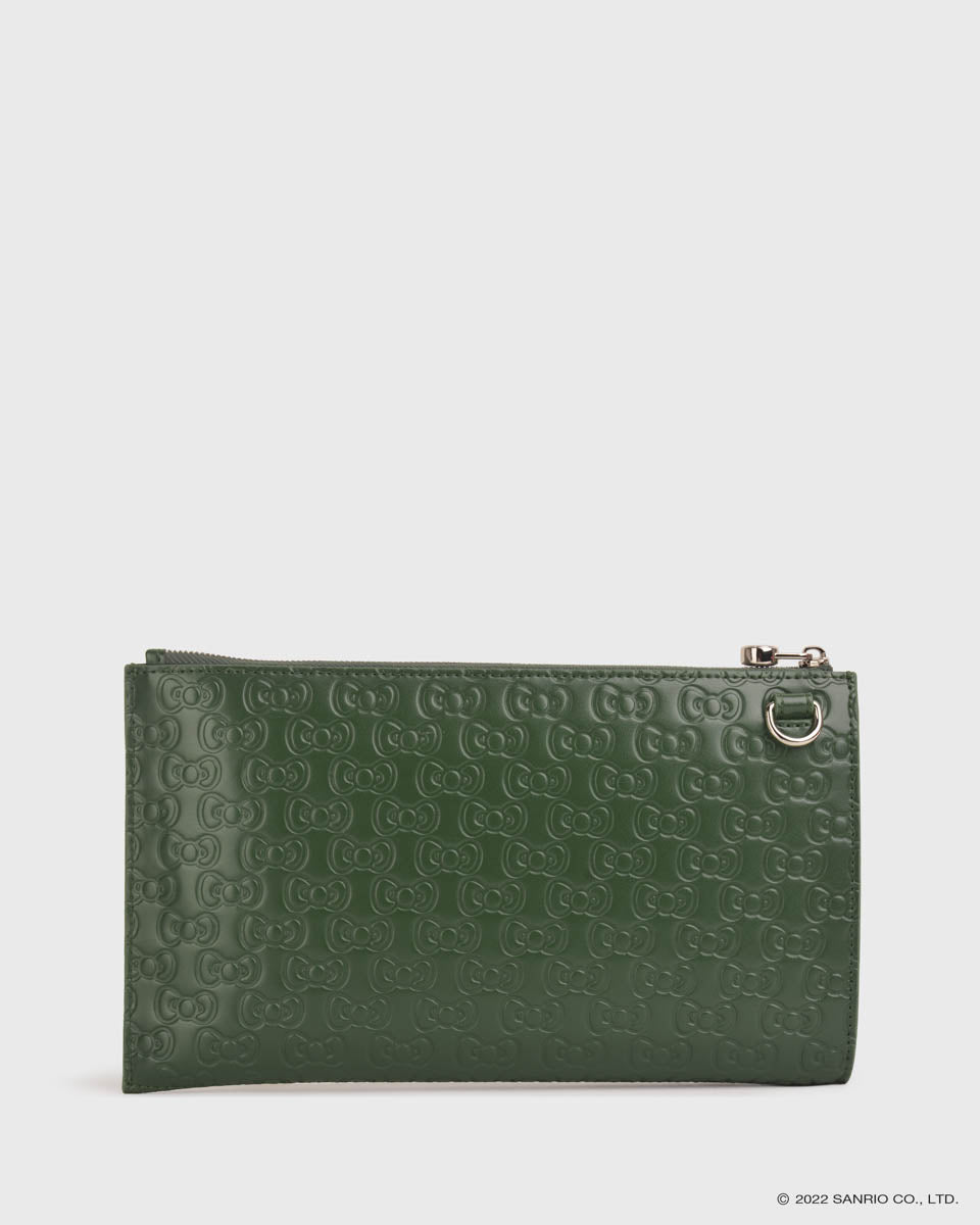 TOS x Hello Kitty Wristlet Clutch (Forest) | [Sold Out]