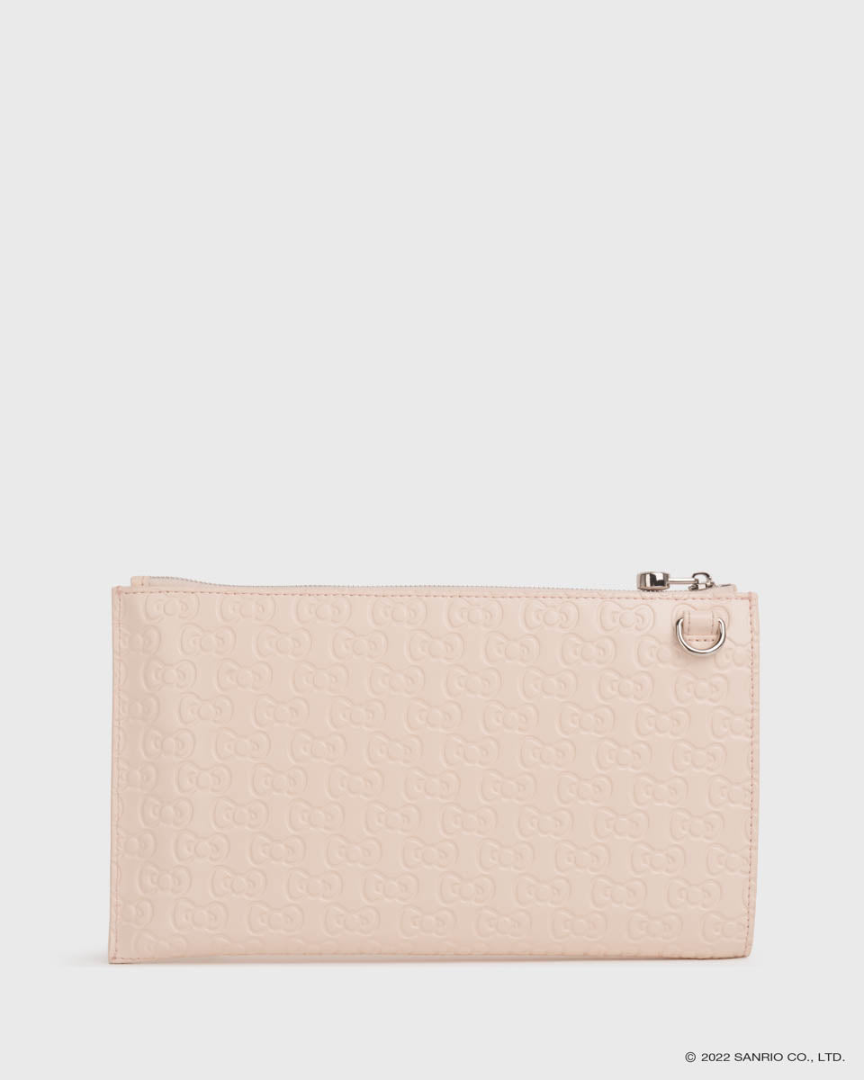 TOS x Hello Kitty Wristlet Clutch (Blush) | [Sold Out]