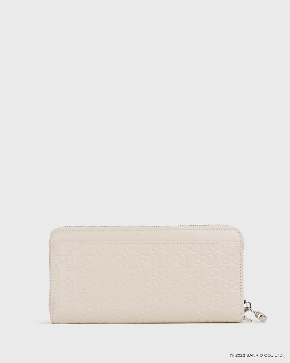 TOS x Hello Kitty Long Wallet (Cream) | [Sold Out]