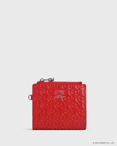 TOS x Hello Kitty Bifold Wallet (Scarlet)