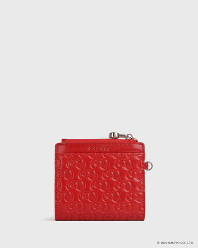 TOS x Hello Kitty Bifold Wallet (Scarlet)