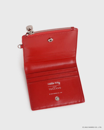 TOS x Hello Kitty Bifold Wallet (Scarlet)