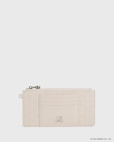 TOS x Hello Kitty Slim Card Wallet (Cream) | [Sold Out]